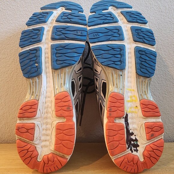 Asics Gel Cumulus 18 Shoes Mens Size 12 Gray Black White Running Sneakers T6C3N - Picture 13 of 13